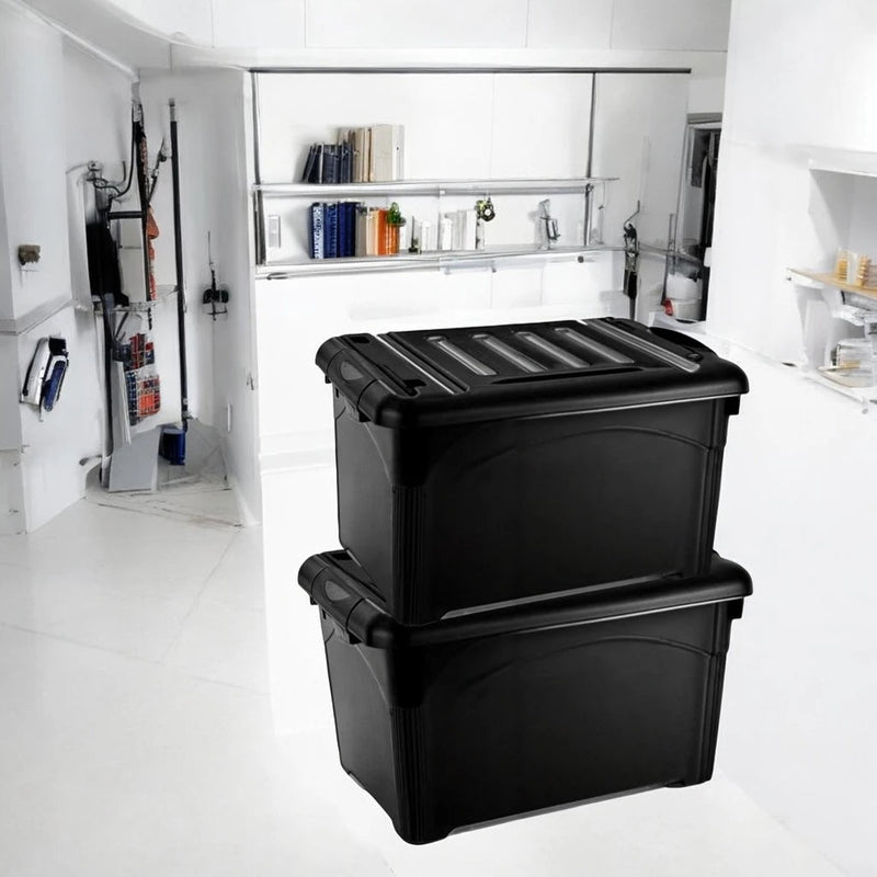 Caixa Organizadora Multiuso 95 Litros com Rodinhas