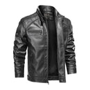 Jaqueta Masculina de Couro Slim