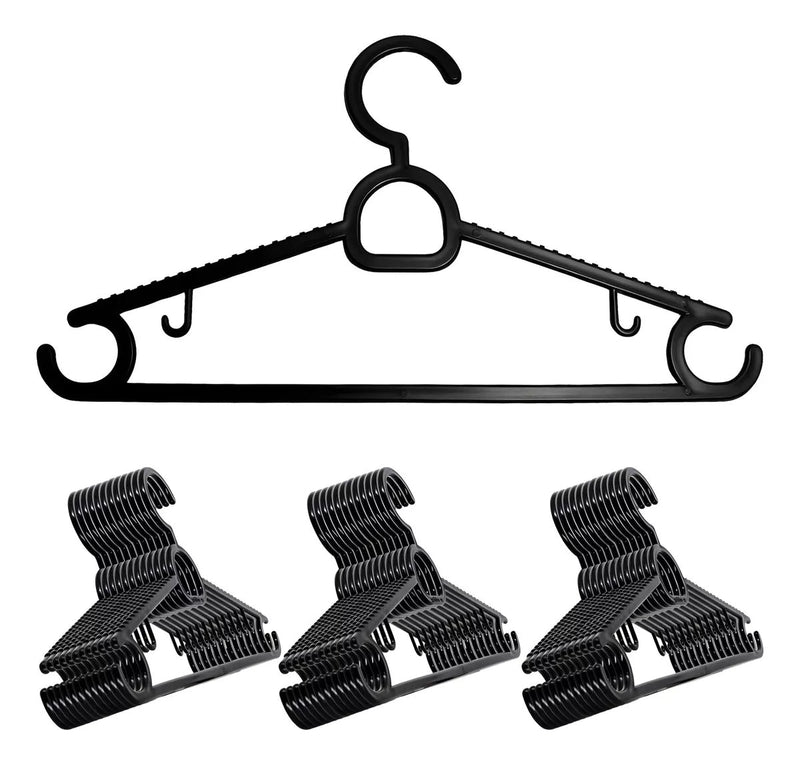 Kit 60 Cabides Antideslizantes Reforçados