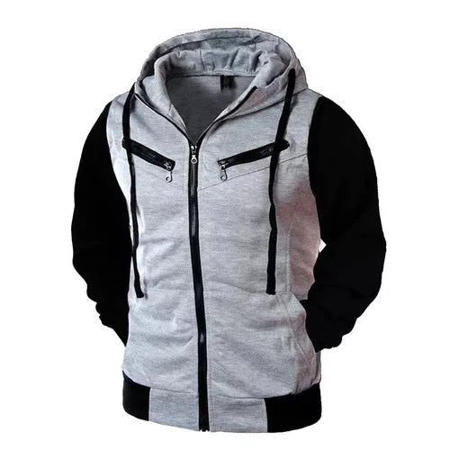 Moletom Masculino com Zíper de Inverno